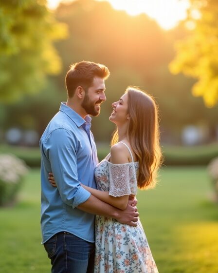 Se tenir par la taille : un geste d'affection tendre ou un signal d'attirance passionnée ?