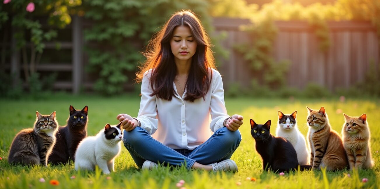 Pourquoi les chats sont-ils attirés vers moi ? Découvrez la signification spirituelle de ce lien énigmatique