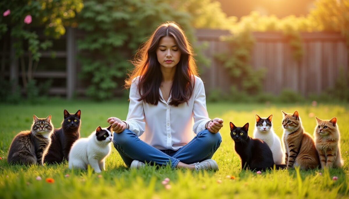 Pourquoi les chats sont-ils attirés vers moi ? Découvrez la signification spirituelle de ce lien énigmatique