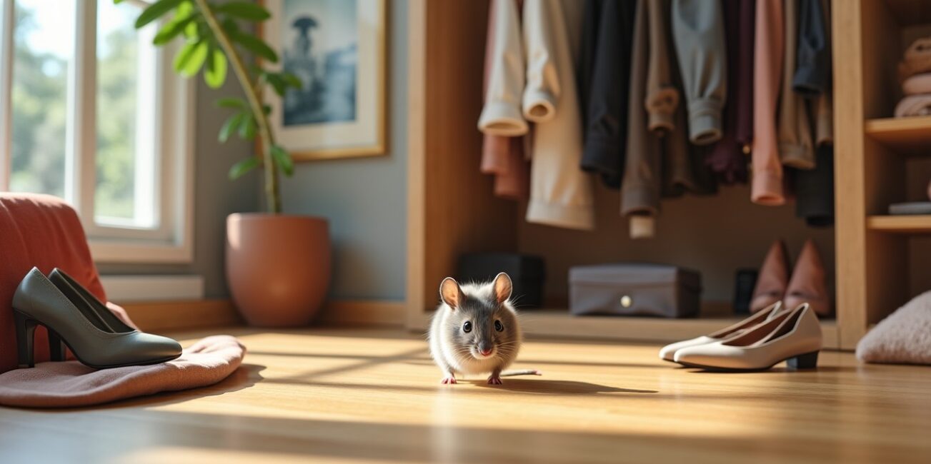 Découverte lifestyle : quand une souris s'invite dans mon dressing
