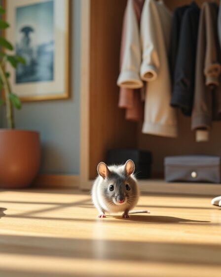 Découverte lifestyle : quand une souris s'invite dans mon dressing