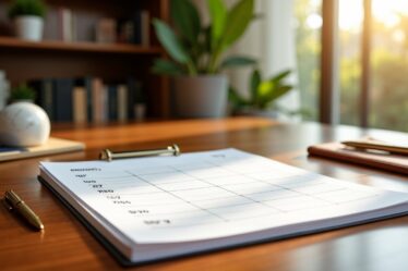 Un semainier design à imprimer pour organiser votre semaine avec élégance