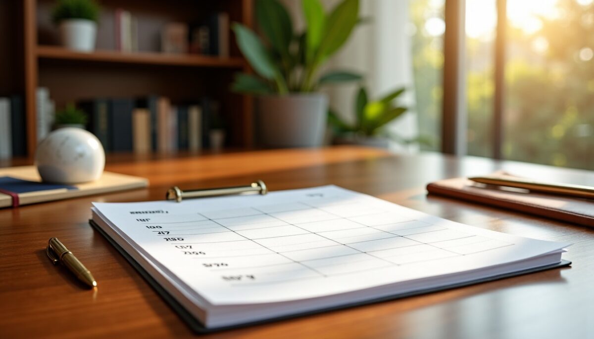 Un semainier design à imprimer pour organiser votre semaine avec élégance