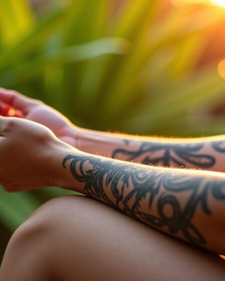 Tatouage et huile de coco : une alliance efficace pour une cicatrisation accélérée ?
