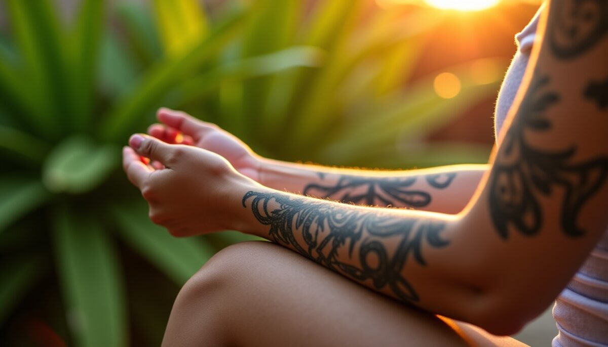 Tatouage et huile de coco : une alliance efficace pour une cicatrisation accélérée ?