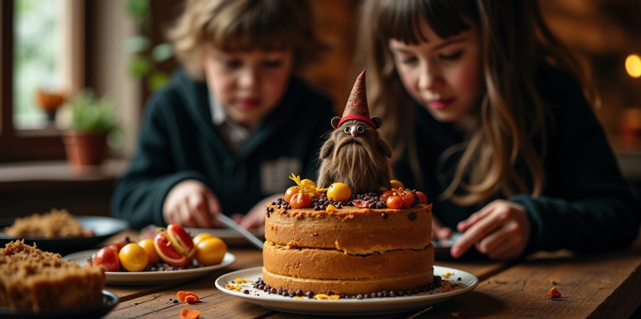 Le gâteau d'anniversaire ensorcelé d'Harry Potter : la recette secrète de Hagrid