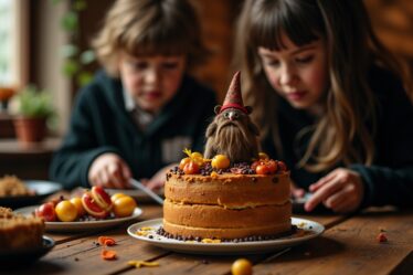 Le gâteau d'anniversaire ensorcelé d'Harry Potter : la recette secrète de Hagrid