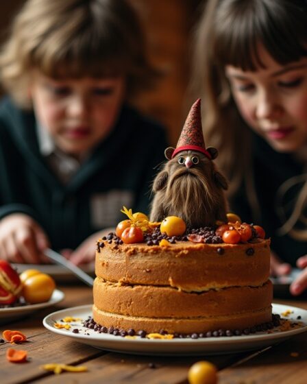 Le gâteau d'anniversaire ensorcelé d'Harry Potter : la recette secrète de Hagrid