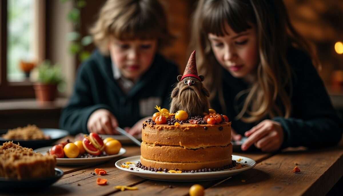 Le gâteau d'anniversaire ensorcelé d'Harry Potter : la recette secrète de Hagrid