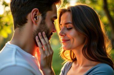 Les multiples significations du geste : quand un homme touche le visage d’une femme