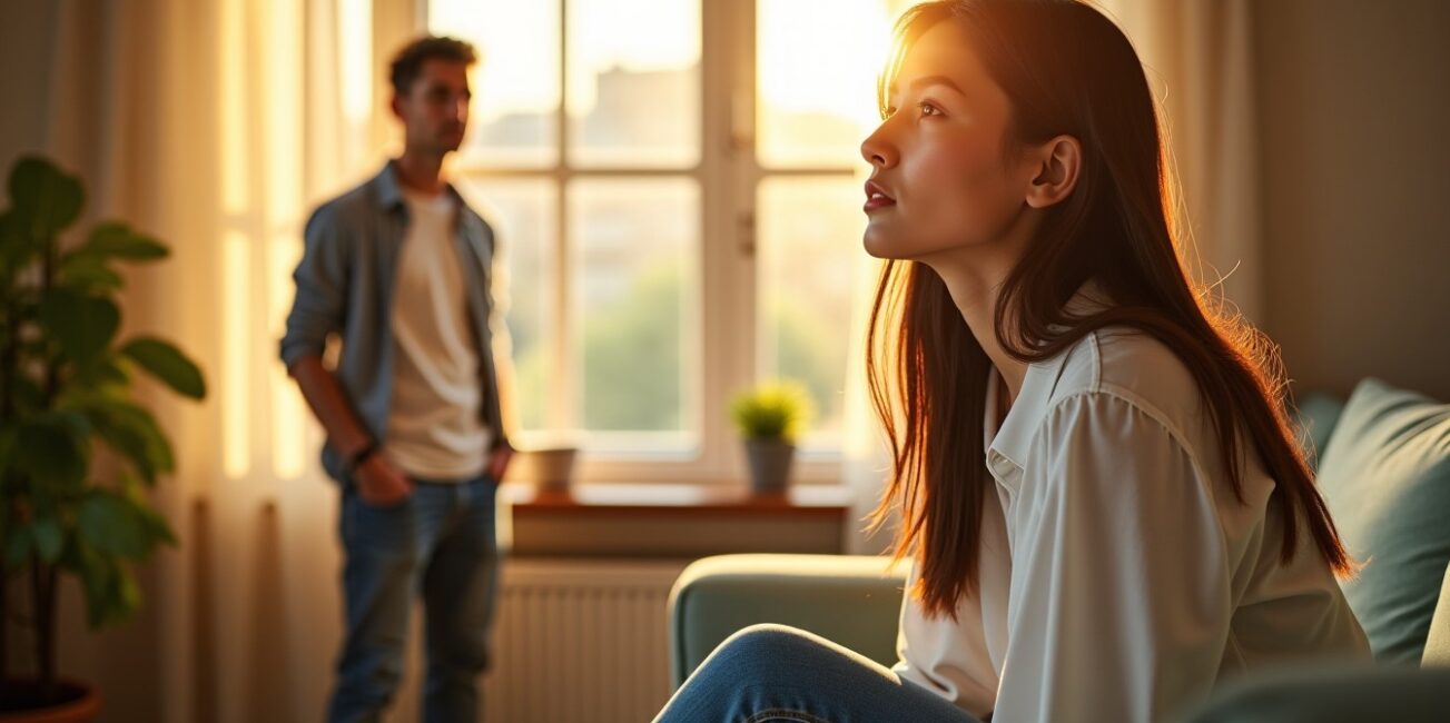 Comment le silence d'une femme peut-il provoquer une prise de conscience chez un homme ?