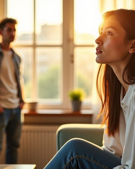 Comment le silence d'une femme peut-il provoquer une prise de conscience chez un homme ?