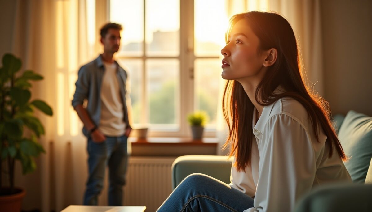 Comment le silence d'une femme peut-il provoquer une prise de conscience chez un homme ?