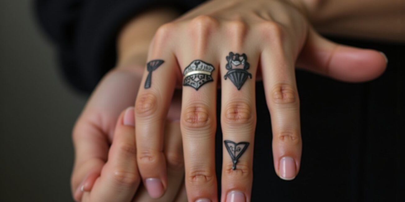 Tatouages sur les doigts pour femmes : Découvrez les symboles, leurs histoires et leurs significations