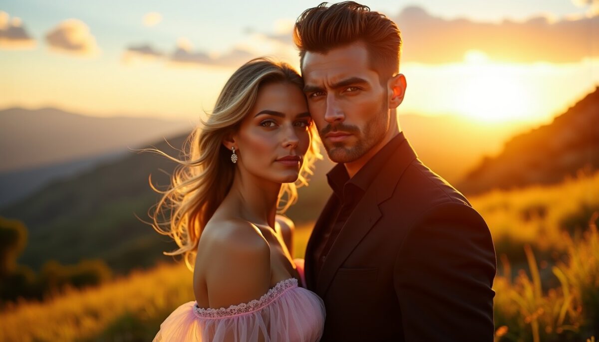 Femme Balance et homme Scorpion : quand charme délicat rencontre passion dévorante, une alchimie de contrastes et d’intensité