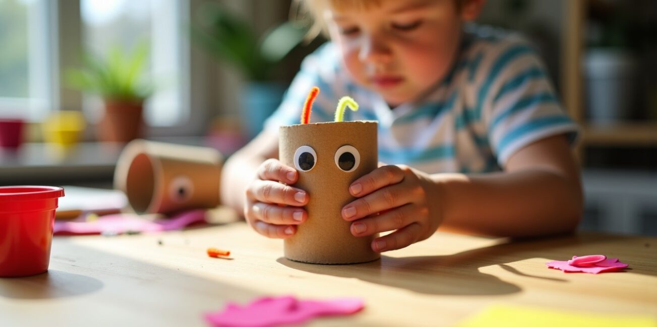 Activités originales et créatives à réaliser avec un rouleau de papier toilette