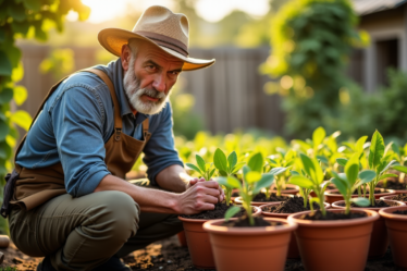Semis bio en pots : profil du jardinier idéal